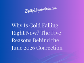 Why Is Gold Falling Right Now? The Five Reasons Behind the June 2026 Correction