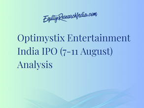 Optimystix Entertainment India IPO (7-11 August) Analysis