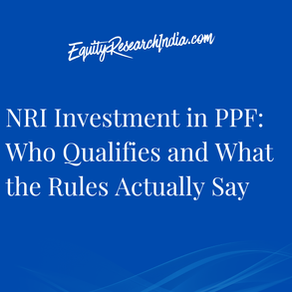 NRI Investment in PPF Who Qualifies and What the Rules Actually Say