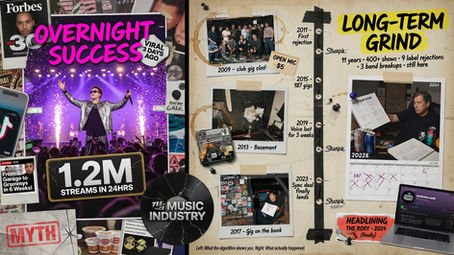 Overnight Success Myth vs Long-Term Grind in the Music Industry