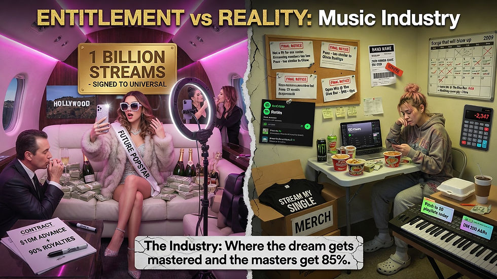 Entitlement vs Reality in the Music Industry