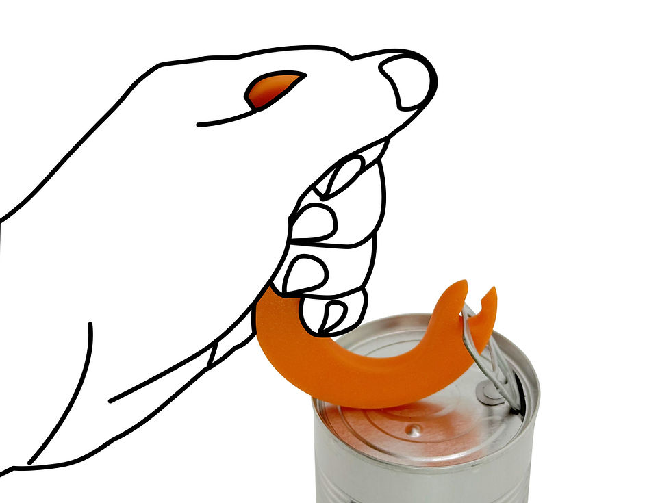 Thumbnail: Intulon Hook Can Opener | Can Ring Tab Puller [2 Pack]