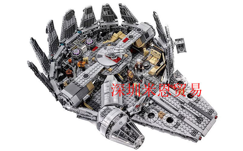 Thumbnail: LEPIN05007 StarWars Millennium Falcon(1381pcs)