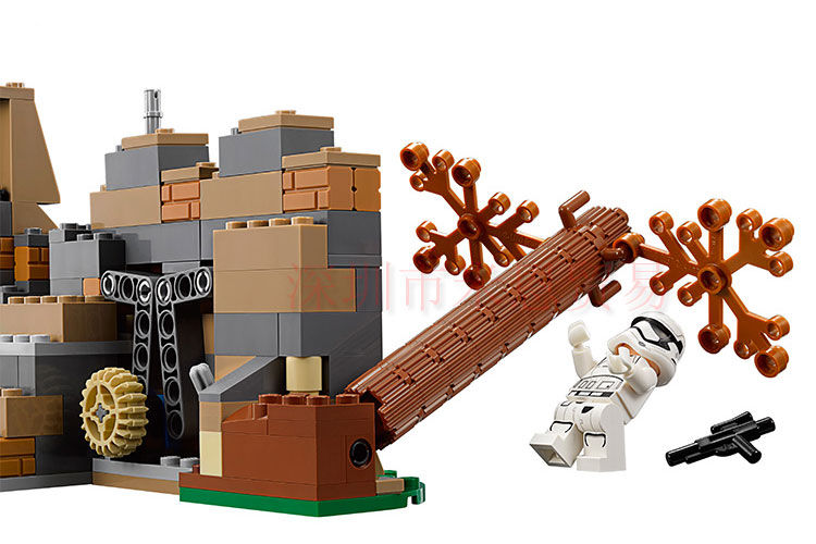 Thumbnail: LEPIN 05009 StarWars Battle on Takodana(438pcs)