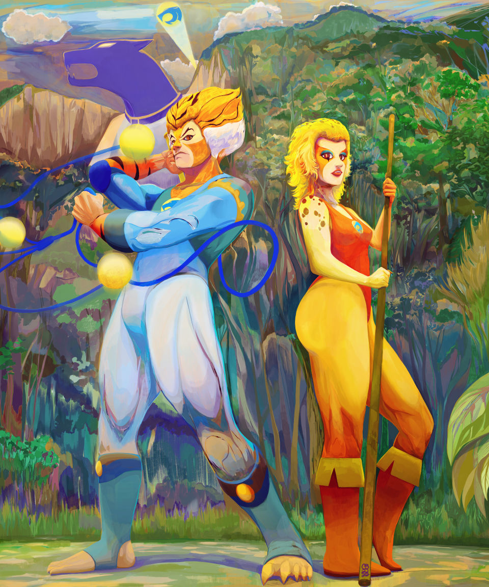 Tygra & Cheetara (Fan Art)