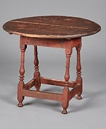 period W&M tilt-top tavern/chair table