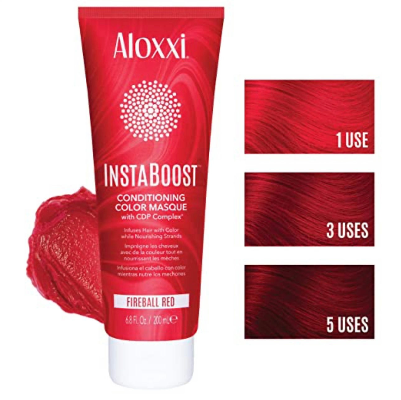 Aloxxi I Instaboost Conditioner (Fireball Red(
