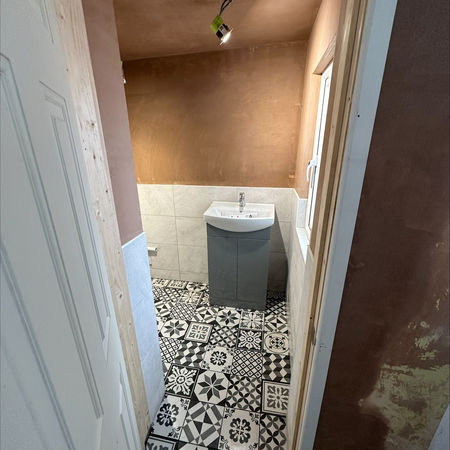 complete bathroom extension 
