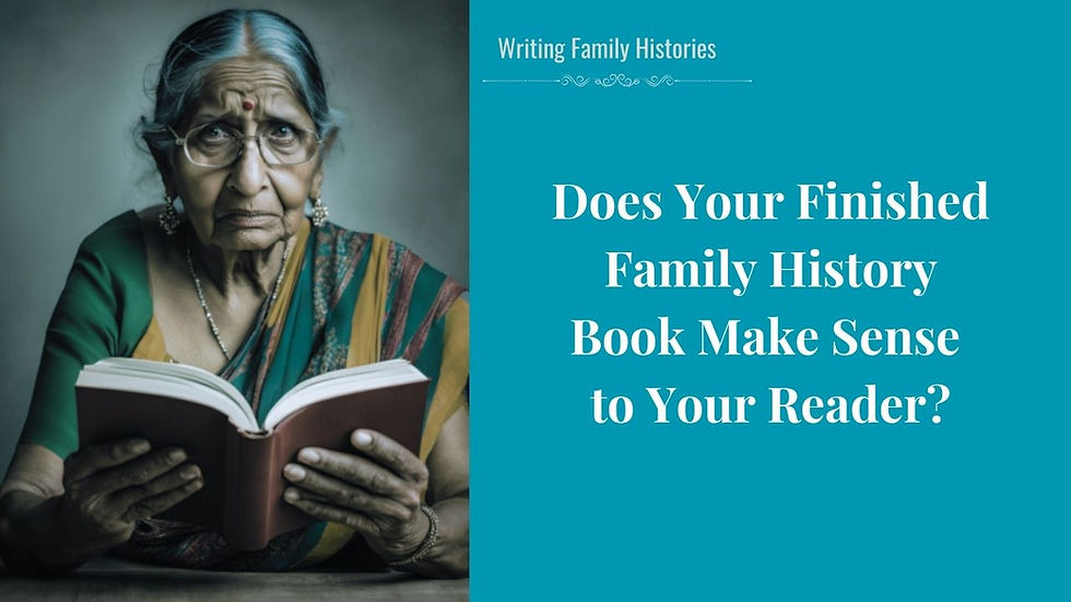 Elder woman reading a book but looking confused