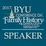 BYU Family History Conference Speaker