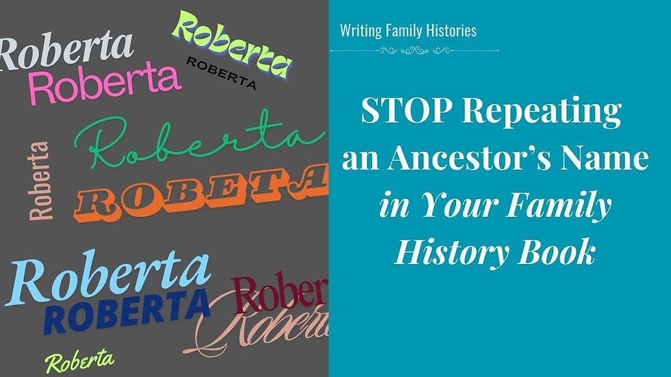 Word cloud of the name Roberta