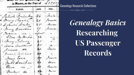 Exploring US Passenger Lists for Your Ancestors on Ancestry