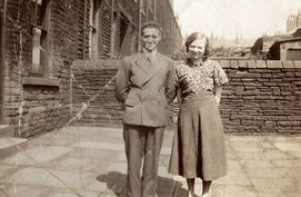 Concept vintage photo where the story improves in the middle.