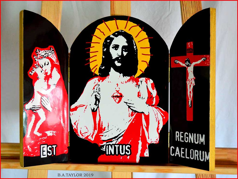 Triptych B.A.TAYLOR 2019
