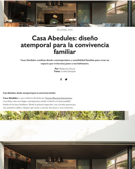 Portada de revista Glocal.