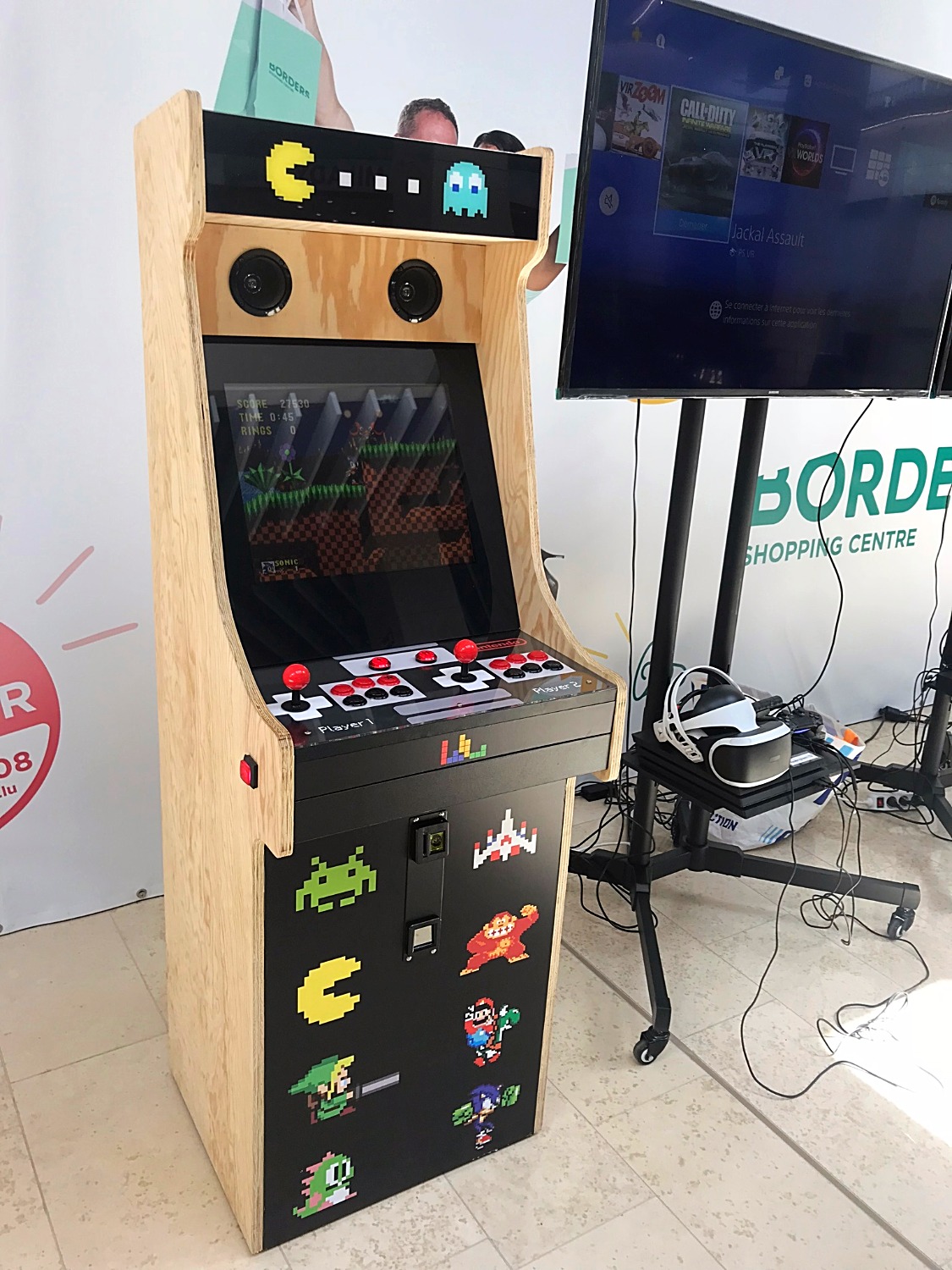 Borne d'Arcade Wood Arcade Multijeux Borne Arcade Personaliseé