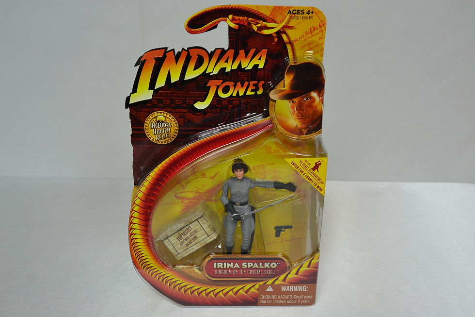 2008 HASBRO INDIANA JONES KINGDOM OF THE CRYSTAL SKULL IRINA SPALKO ACTION FIG