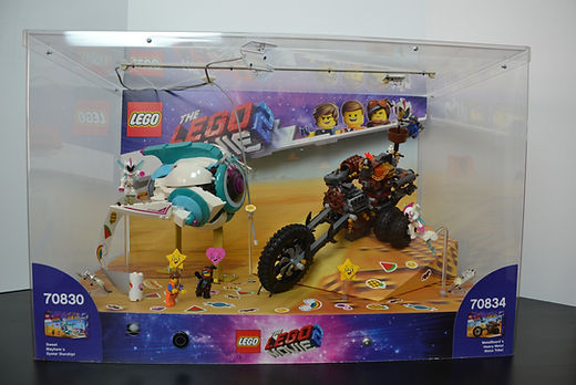 LEGO THE LEGO MOVIE II STORE DISPLAY Decades of Cool Toys