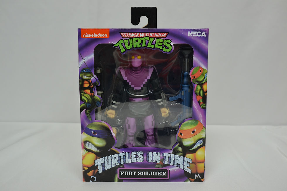 NECA Teenage Mutant Ninja Turtles: Turtles in Time FOOT SOLDIER