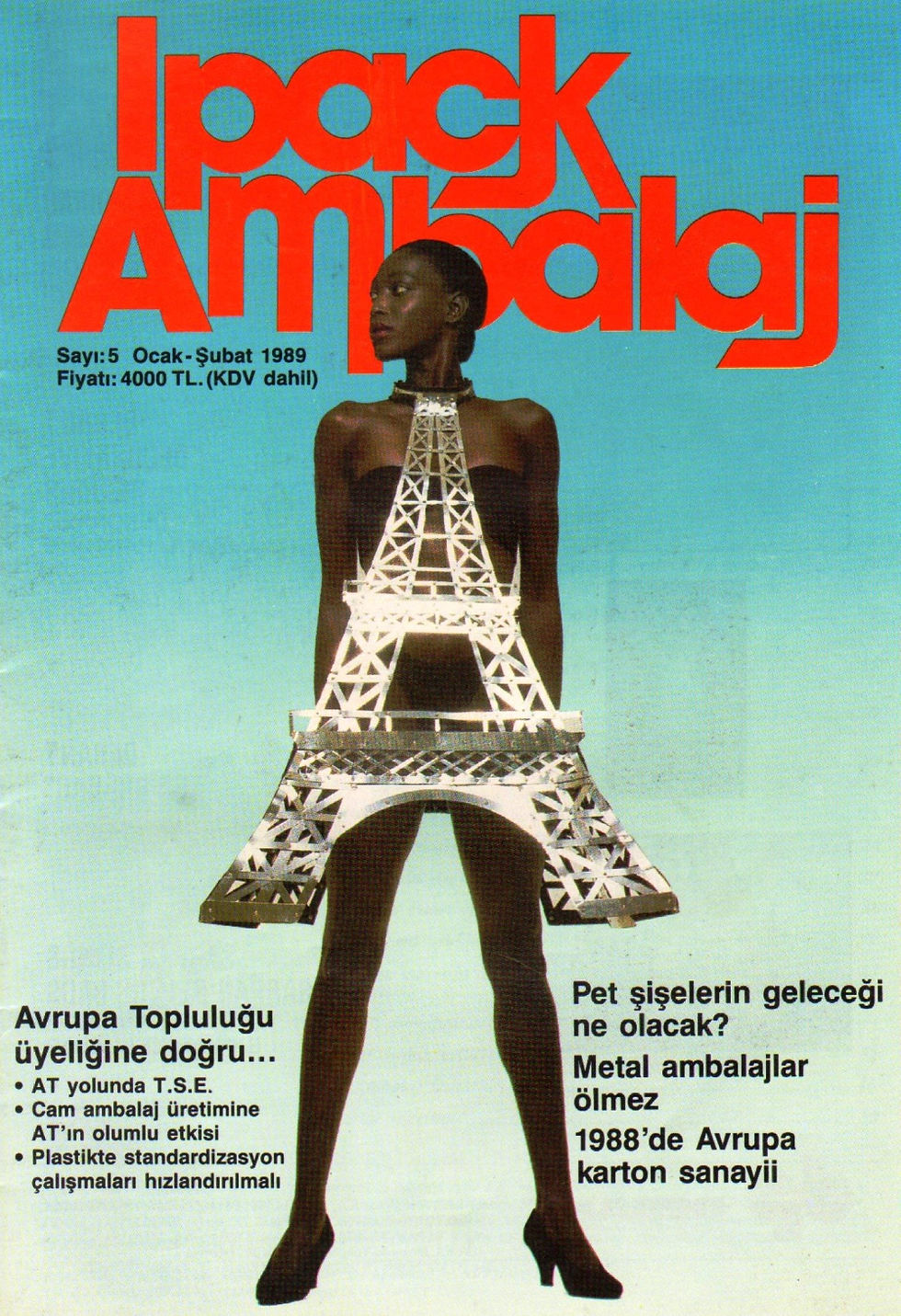 IPACK Ambalaj Dergisi,Sayı 5 / Ocak-Şubat 1989