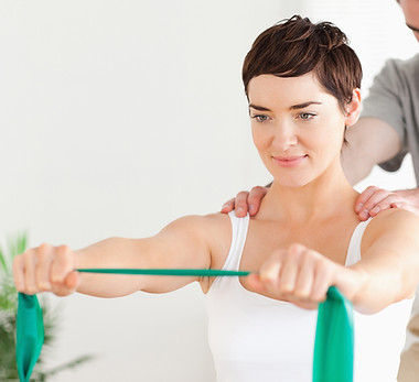 Physiotherapie-Sitzung