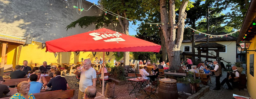 Duo Weinblatt - Harry's Augustin -Sommerfrische - Kulturinitiative Simmering
