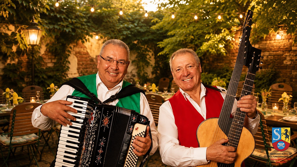 Wienerlied & Sommerfrische mit Duo Weinblatt