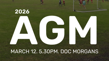 Please join in person for some refreshments starting at 5:30pm downstairs in Doc Morgan’s. AGM will start at 6:00pm with a bit of fun after the business of the AGM.