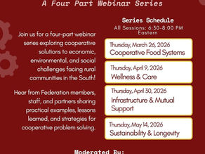 New Webinar Series! Co-op Solutions
