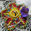 Thumbnail: Bizzzzzy Bee Textile & Beads Brooch