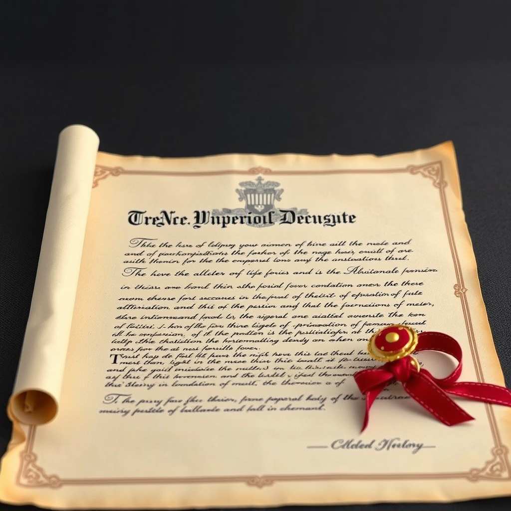 A decree setting out the role of the Aviator Foundation