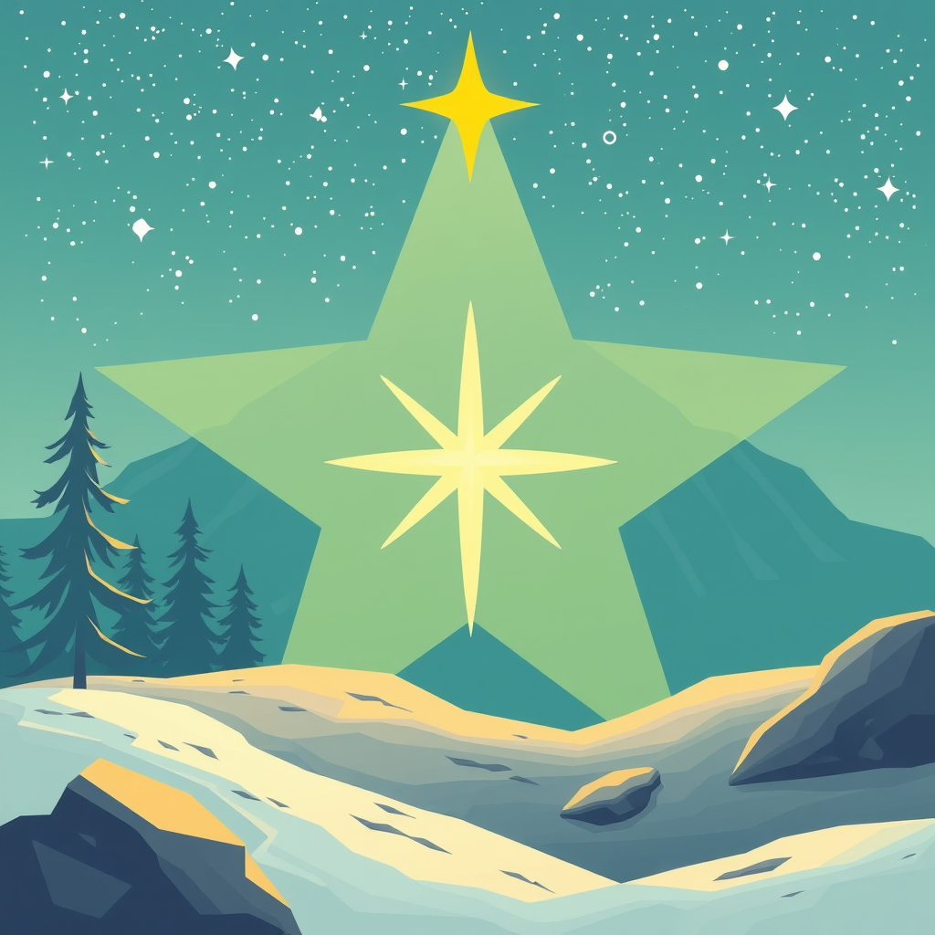 Health, with the North Star in the background