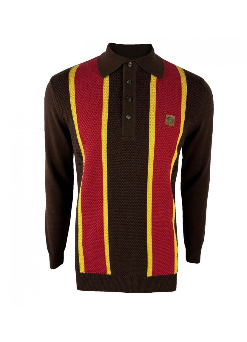 Trojan LS Knit Polo