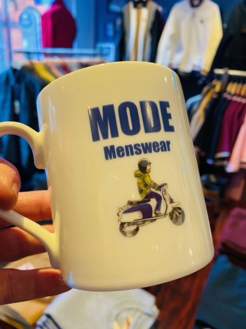 Thumbnail: Mode Branded Fine China Mug