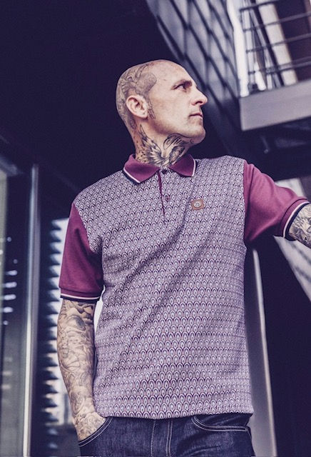 Trojan Scale Panel Polo