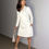 Thumbnail: White Full-Sleeves Dress