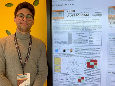 [1/26/2024] Presentation of Advances in Biomarkers for Pediatric Liver Cancer at the Societat Catalana de Digestologia Congress