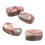 Thumbnail: Red Vein Marble Rectangle Beads • 12x8mm  • 130100MBL-1208-RV | Smoky Mountain Beads