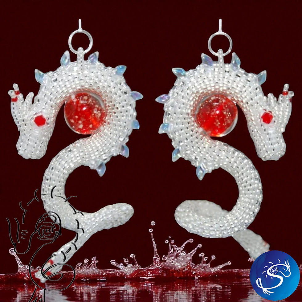 Thumbnail: Rainbow Crystal • S-Dragon Bead Kit • by Moonlight Meadows | SmokyMountainBeads.com