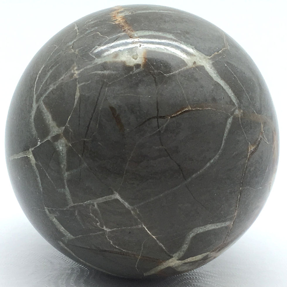 Thumbnail: Septarian Sphere • Mexico • 375.0 grams ~ 64.5mm