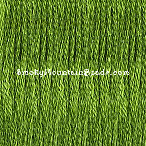 906 • Parrot Green Medium Floss • DMC | SmokyMountainBeads.com