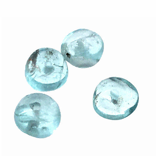 Thumbnail: Apatite Rondelle Beads • 4x2mm • 166100AP-0402 | SmokyMountainBeads.com
