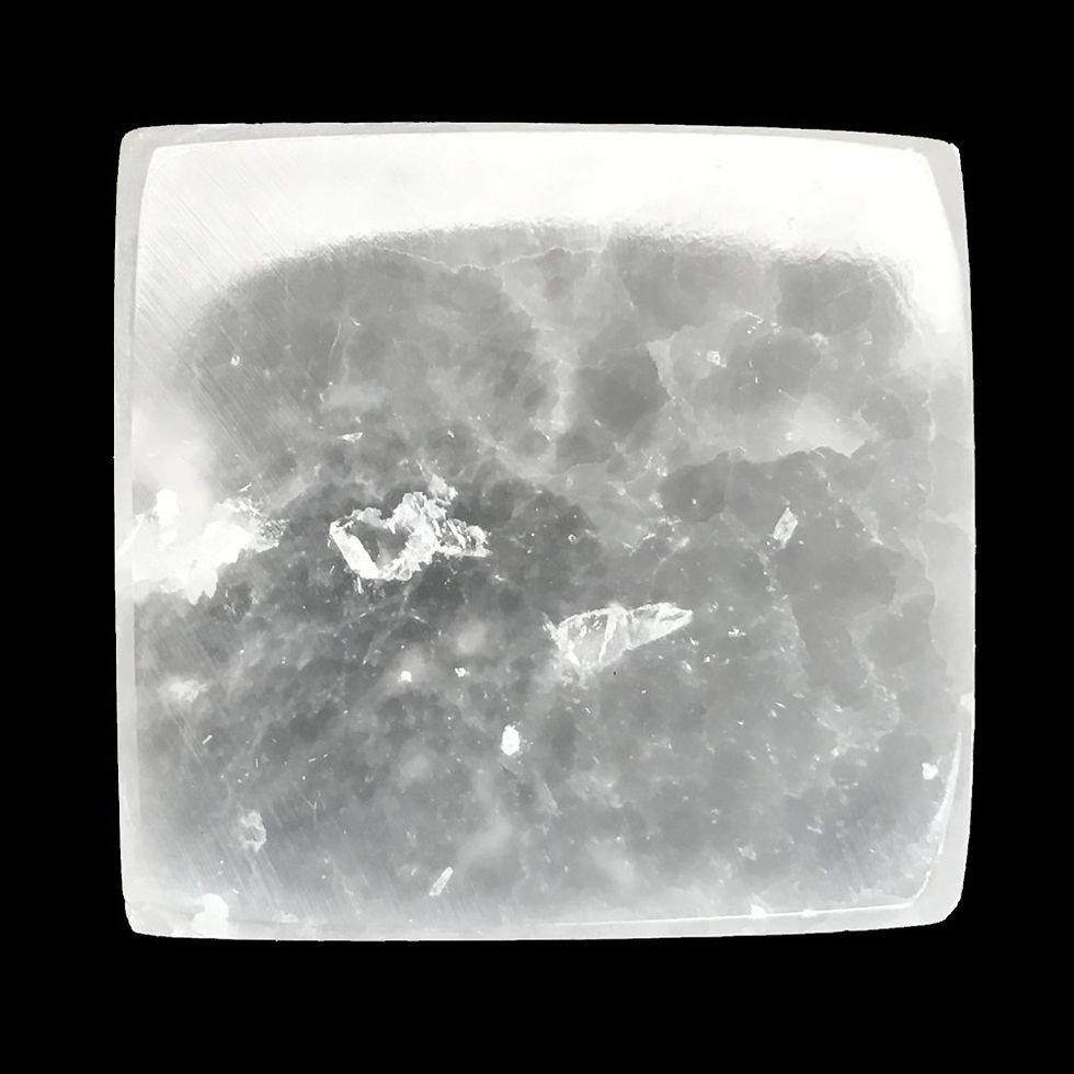 Thumbnail: Selenite Block • Africa • 129.4 grams ~ 52x35x33mm