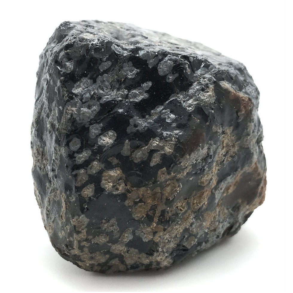 Thumbnail: Snowflake Obsidian Rough • Mexico • 152.1 grams ~ 60x46x42mm