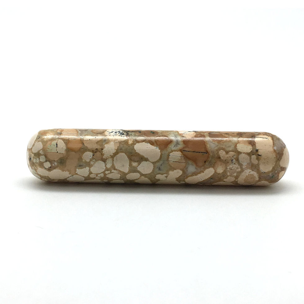 Thumbnail: 68KCJ-67-3 • King Cobra Jasper Wand • India • 63.7 grams  ~ 92x20mm | SmokyMountainBeads.com
