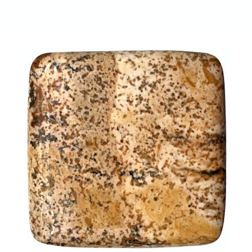 55100JP-83-30307 • Picture Jasper Square Cabochon • 30x30x7mm | SmokyMountainBeads.com