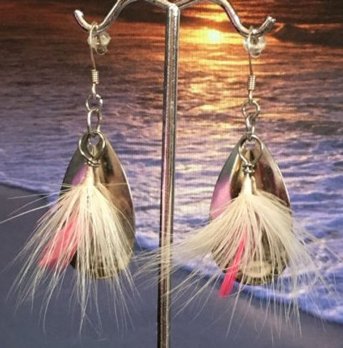 clip on fishing lure earrings Fishing Lure Earrings