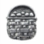 Fruit Basket Pewter Shank Button • 18x16mm • DF0043-50 | SmokyMountainBeads.com