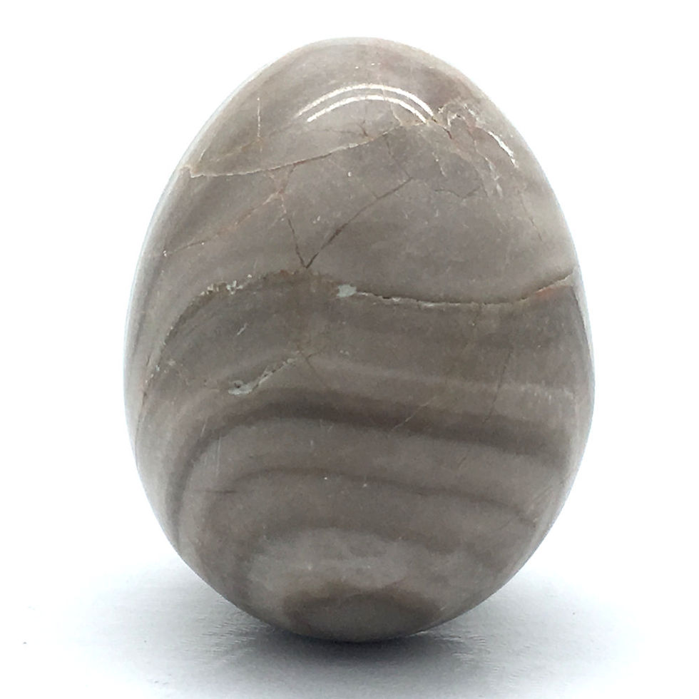Thumbnail: Fossil Shell Egg • Madagascar • 105.9 grams ~ 50x39mm