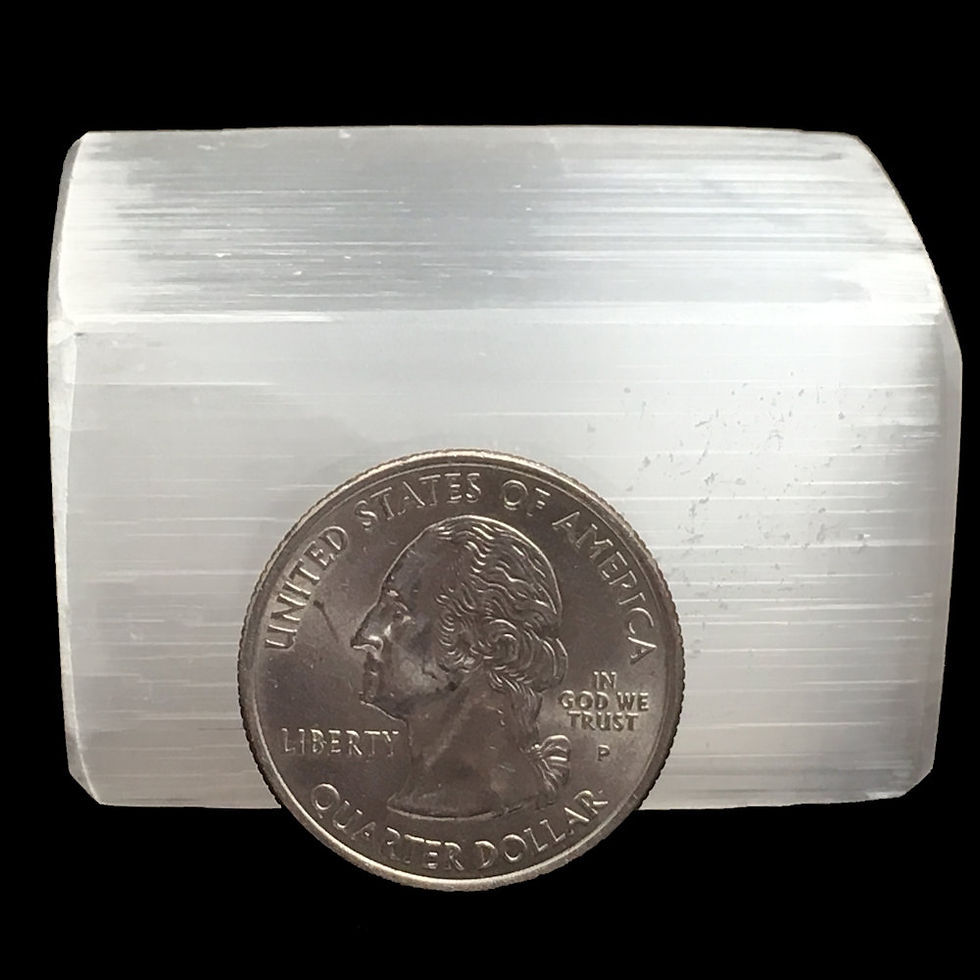 Thumbnail: Selenite Block • Africa • 116.2 grams ~ 52x33x31mm